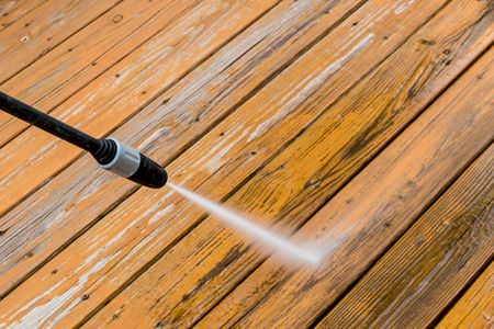 Deck washing